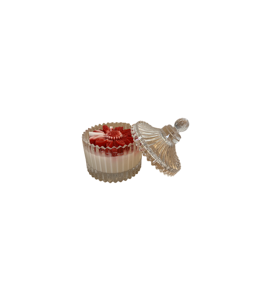 bougie luxe fruits rouge passion