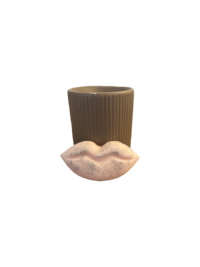 fondant parfumé grande bouche fleur de cerisier