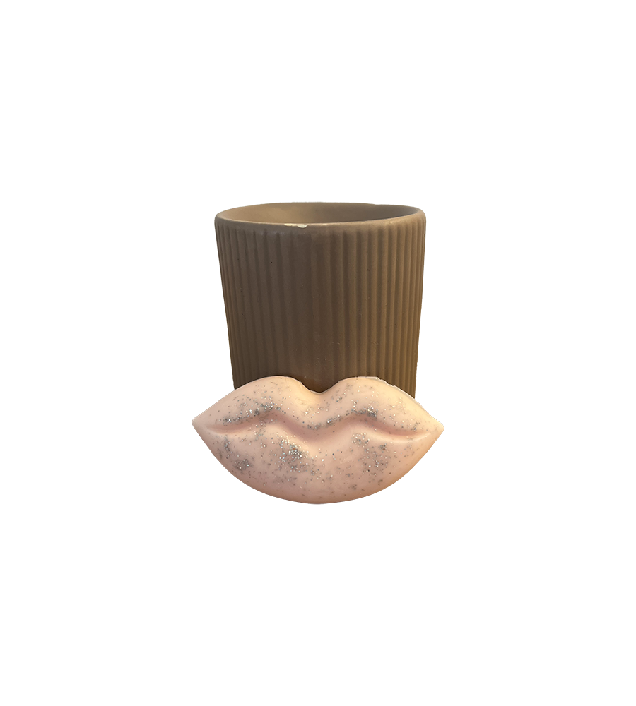 fondant parfumé grande bouche fleur de cerisier