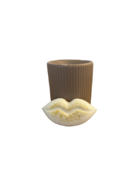 fondant parfumé grande bouche fleur de coton