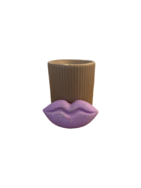 fondant parfumé grande bouche lilas
