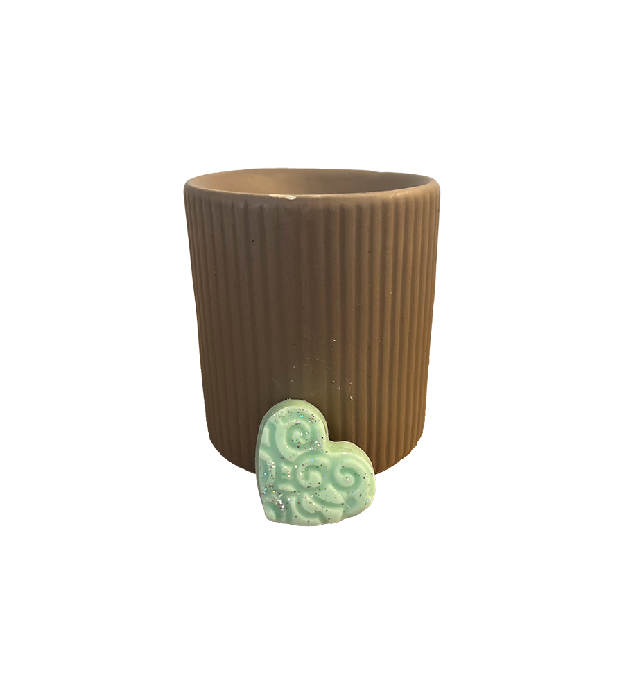 fondant parfumé petit cœur tatoo pet de singe