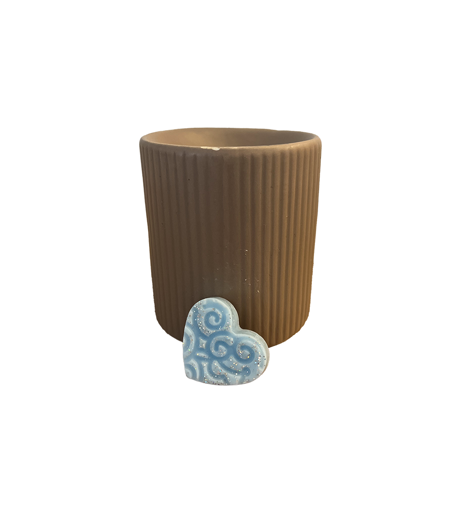 fondant parfumé petit cœur tatoo linge frais