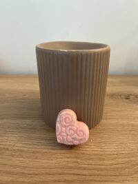 fondant parfumé petit cœur tatoo fleur de cerisier