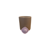 Fondant parfumé losange lilas