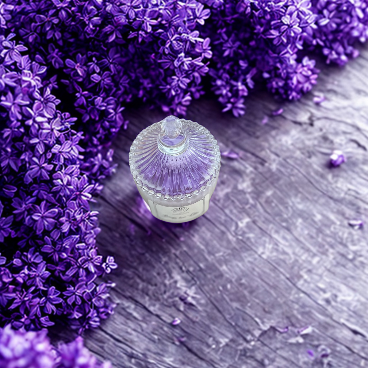 bougie luxe lilas