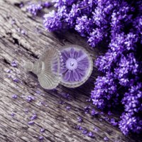 bougie luxe lilas