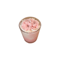 bougie fleur de cerisier artisanale parfumée