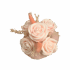 bouquet 5 roses fleur de cerisier parfumé artisanal