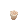 bougie rose vanille artisanale parfumée