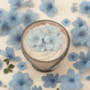 bougie fleur linge frais artisanale parfumée