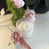 bougie luxe pivoine blanche artisanale parfumée