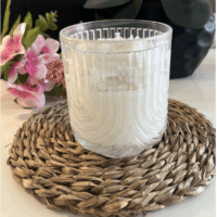 bougie luxe pivoine blanche artisanale parfumée