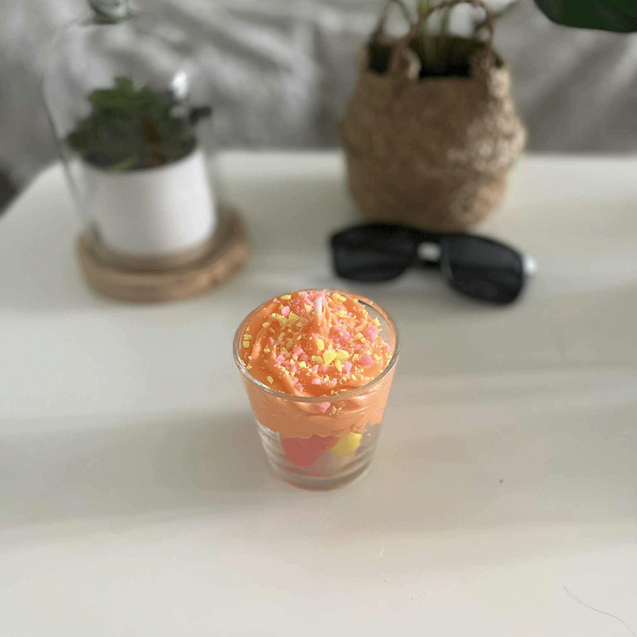 photo 1-1 Bougie ananas vanille miel