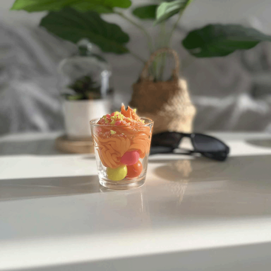 Bougie ananas vanille miel