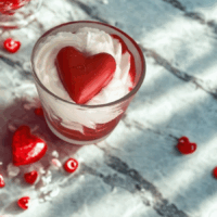 Bougie pomme d'amour